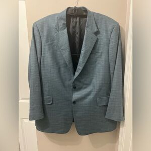 Coppley Reda 1865 Super 110's Wool Blazer Sport Coat Steel Blue Men’s Size 52T